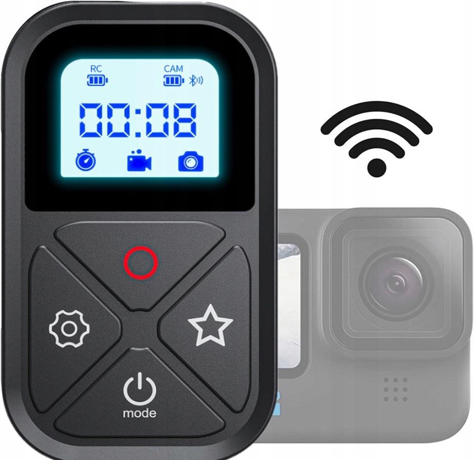 Pilot Telesin do GoPro Hero 10 9 8 MAX GP-RMT-T10 Wysokość produktu 6 cm