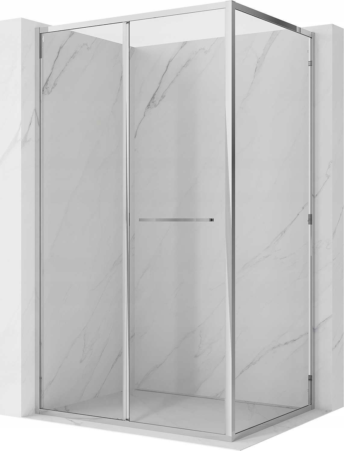 Mexen Linea kabina prysznicowa rozsuwana 120 x 85 cm, transparent, chrom