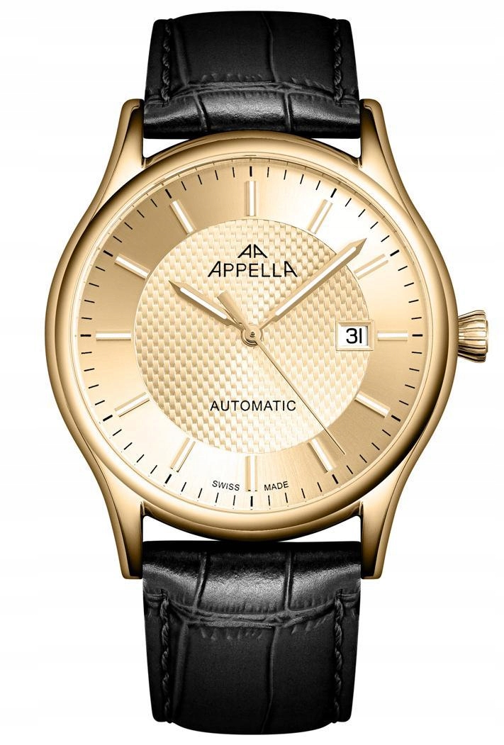 Nové Originální Pánské hodinky Appella L70013.1211A Automatic s datumovkou
