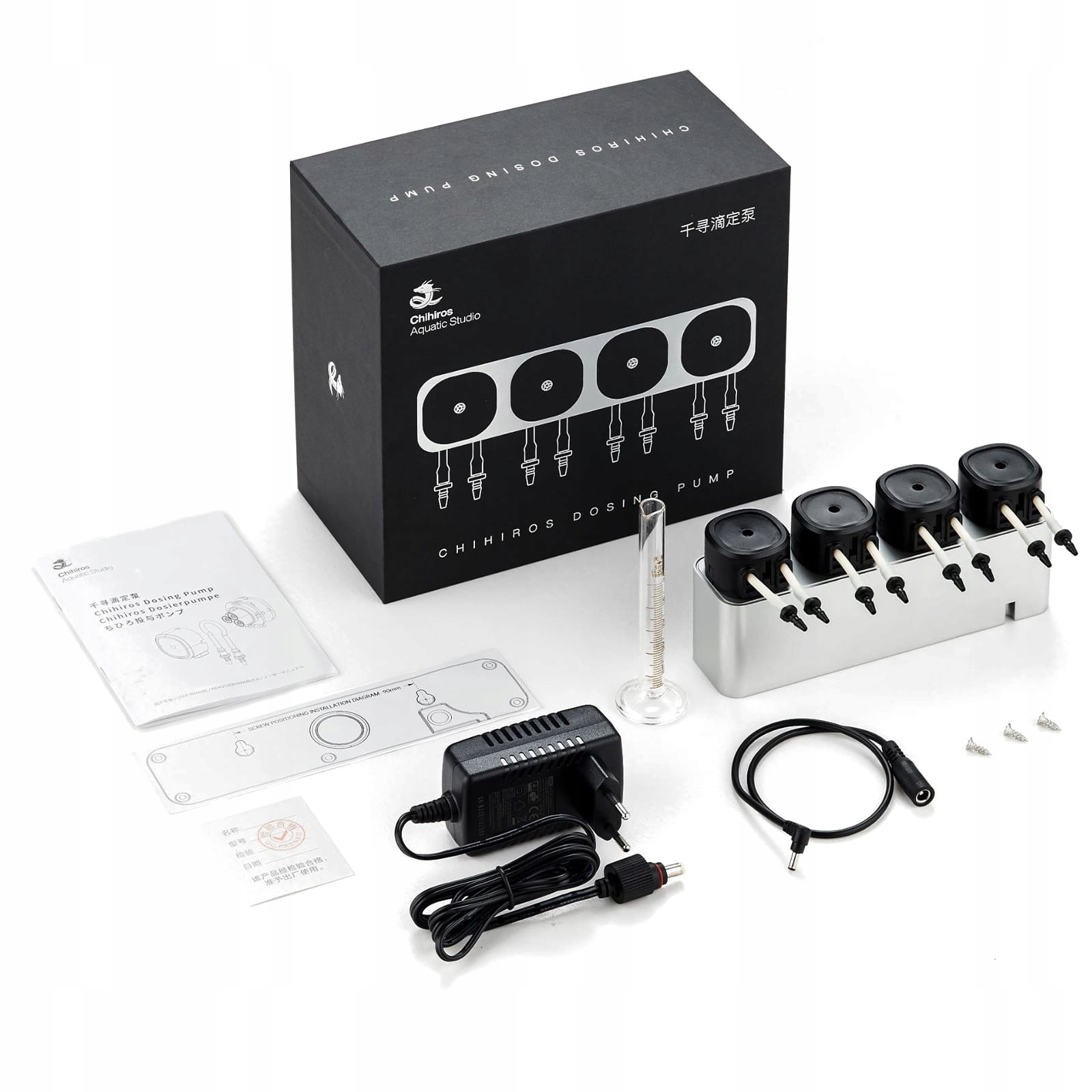 Chihiros Dosing Pump – 4-kanałowy dozownik automatyczny Wi-Fi