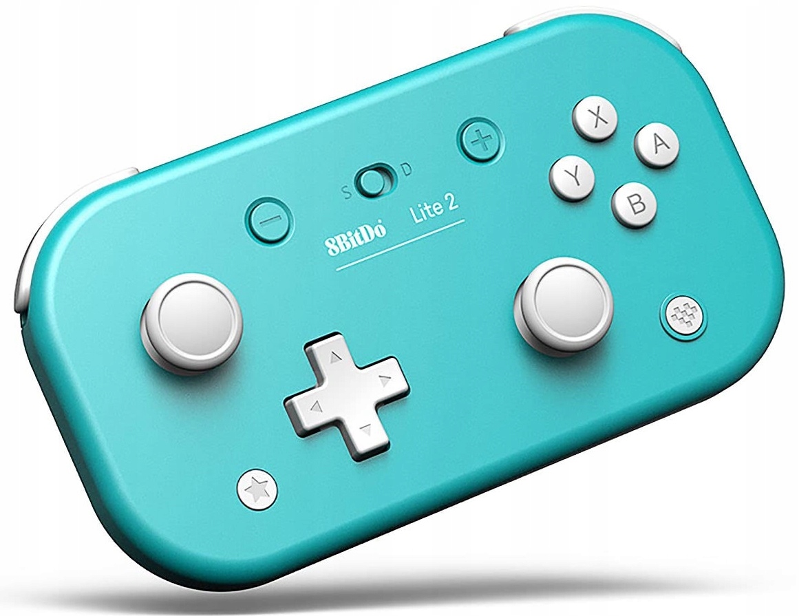 8BitDo Lite 2 turquoise pad Bluetooth Switch RPi