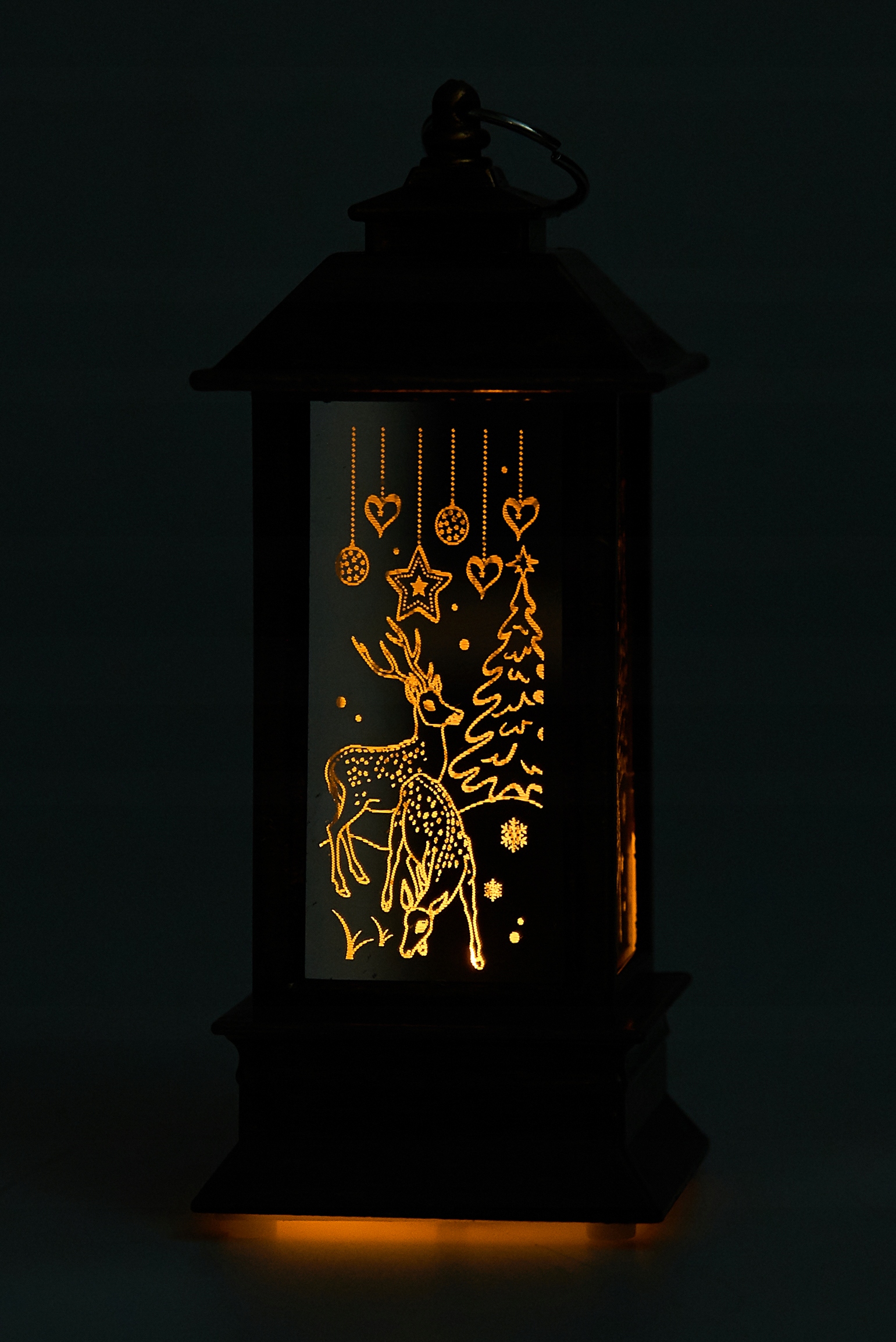 LAMPION LATARNIA ŚWIECZKA LED ADWENTOWA WITRAŻ FIGURKA CHOINKA NA STROIK Marka GlamurProjekt