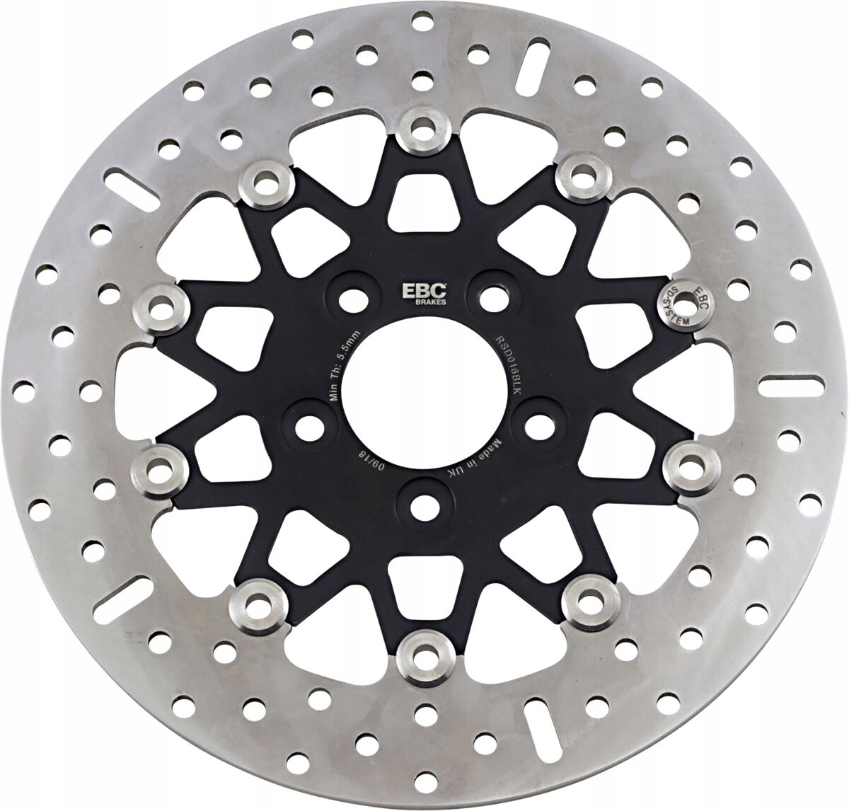 Brzdový Kotúč Ebc Rsd Harley Davidson FLD1690 FXDF1584 FXDSE1800 XL883