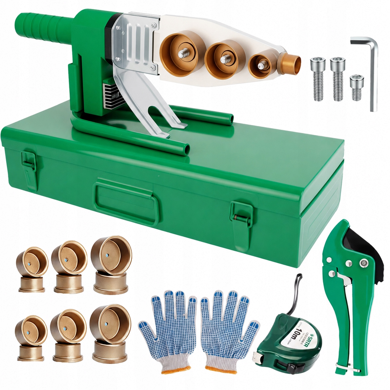 Svářečka Trubek Pvc Pp 20-63 mm 800 W 220 V Matrice Set
