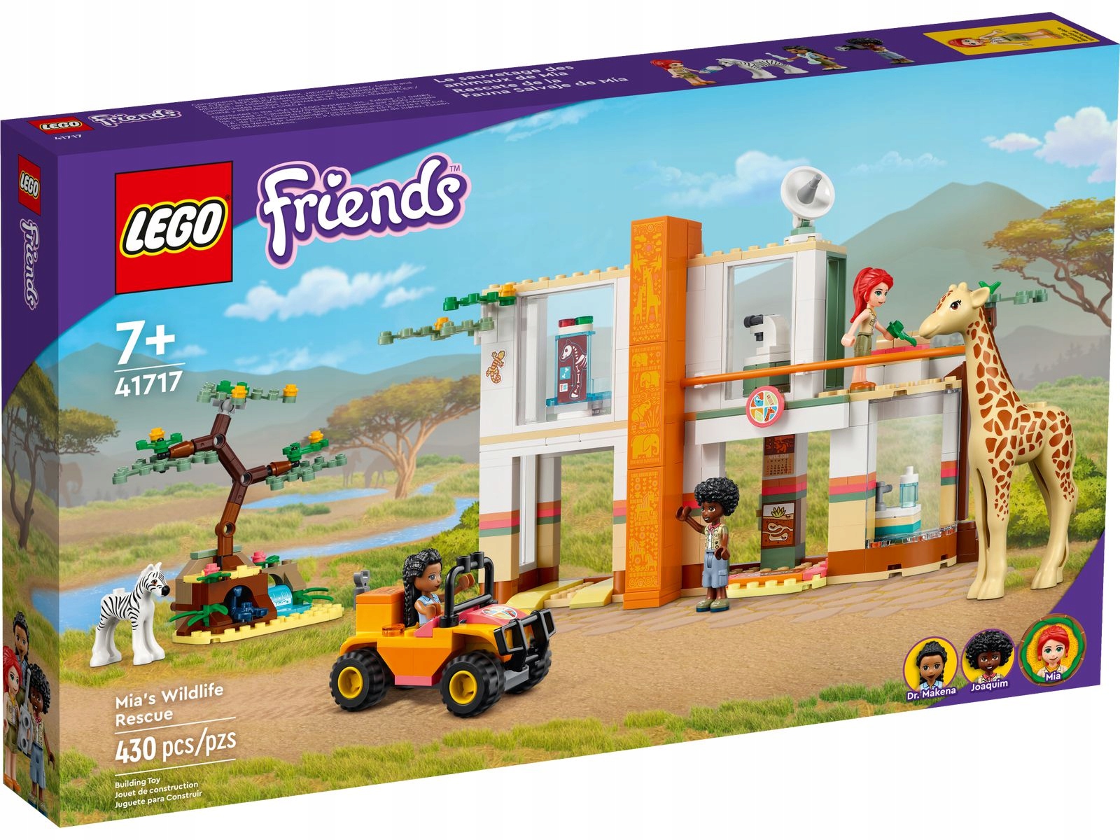 Lego 41717 Friends Mia záchranářka divokých zvířat