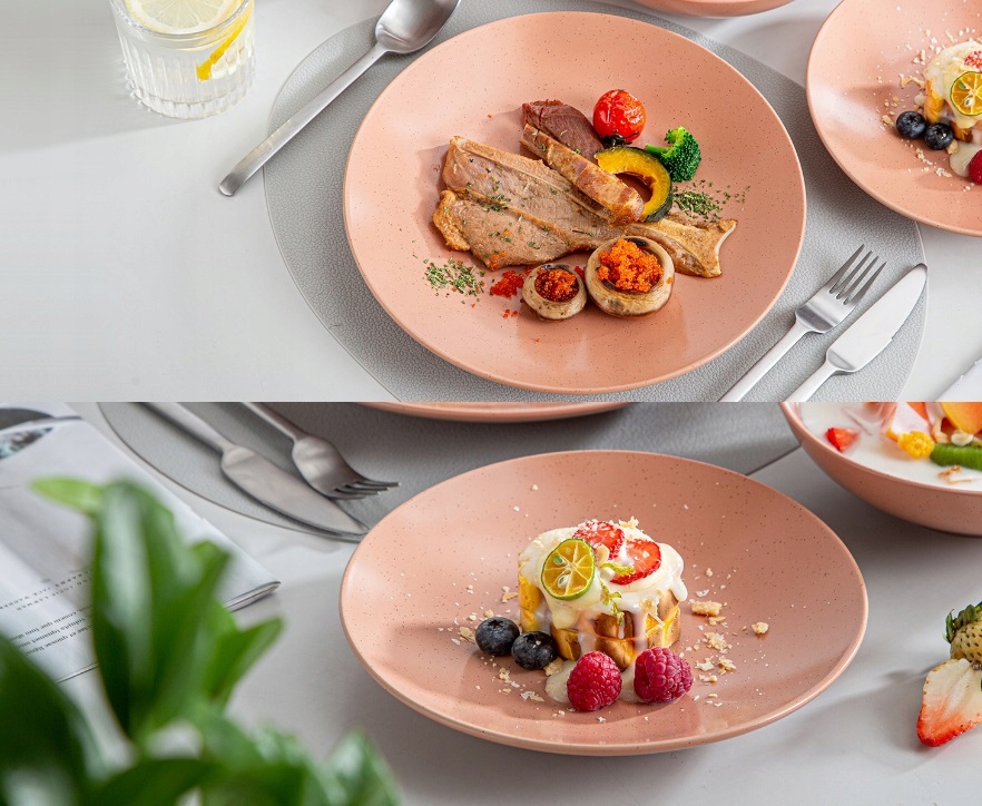 Serwis obiadowy kamionka prezent 32szt / 8 osób Rodzaj serwisu obiadowy