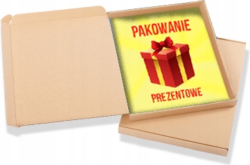 

Usługa pakowania prezentowego Pudełko z wieczkiem