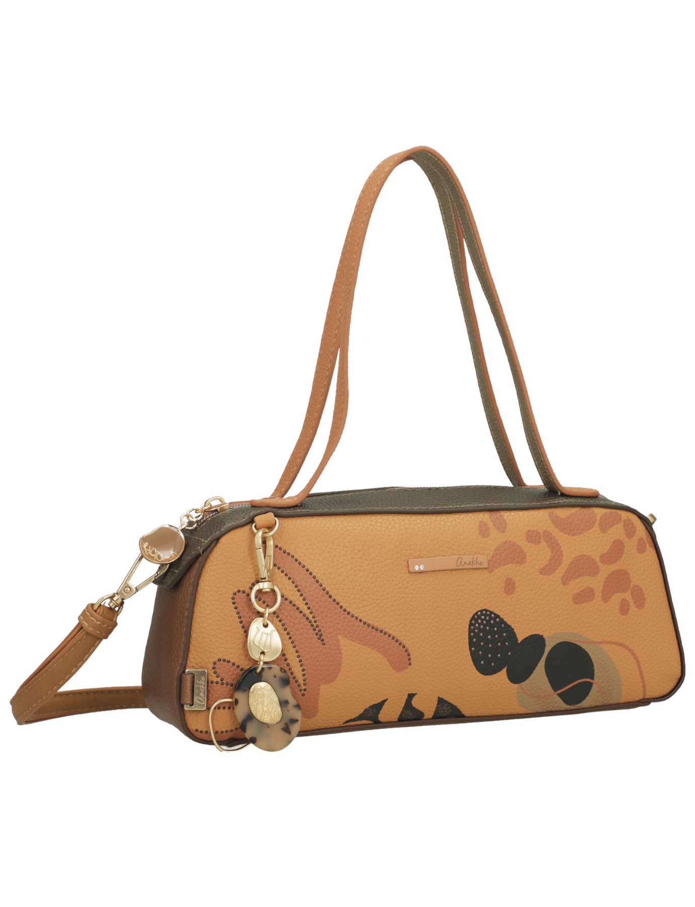 Dámská Kabelka Crossbody Městská Bageta Přes Rameno Anekke Gaia