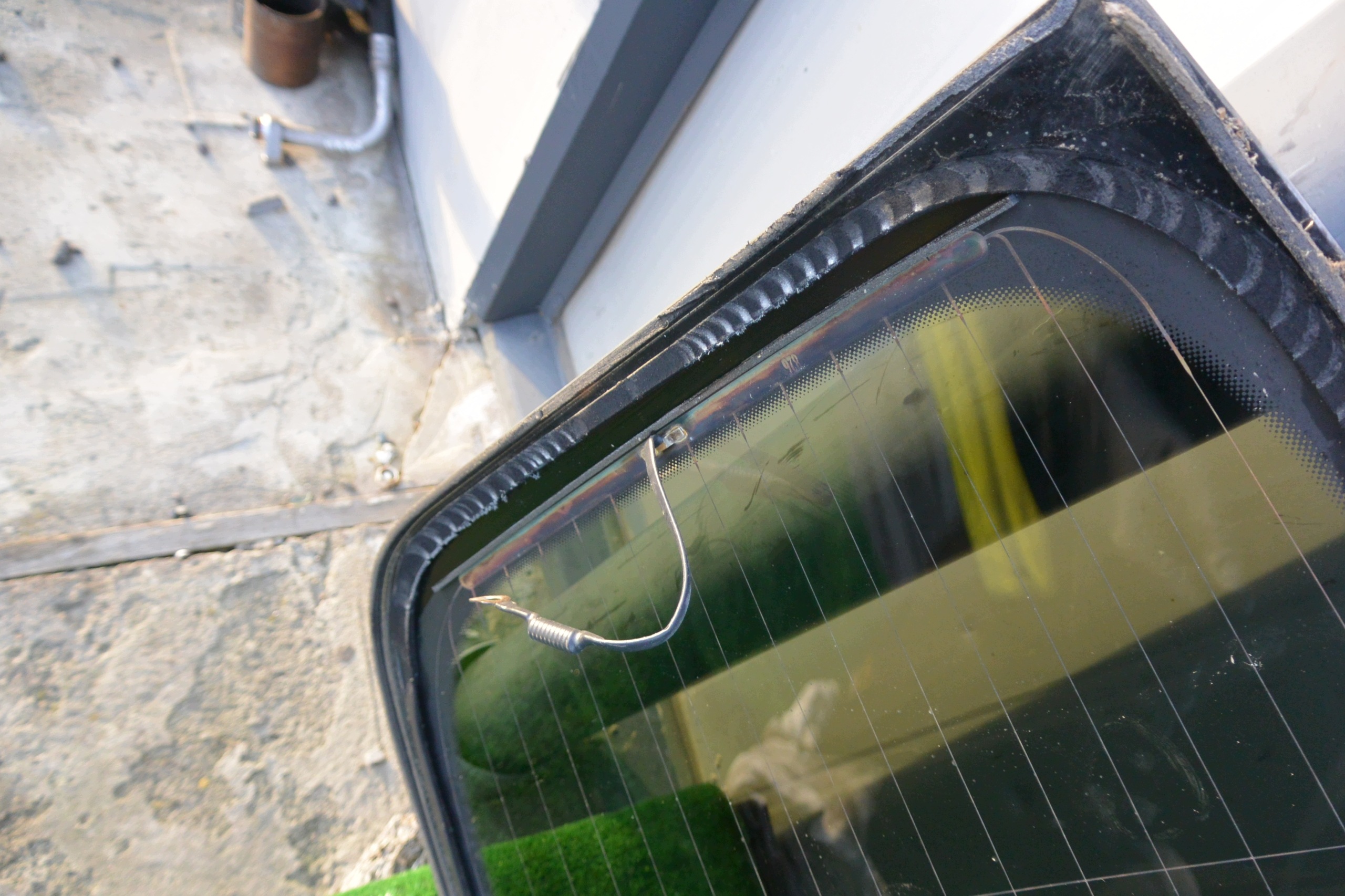 window bonnet boot rear part LIFT AUDI Q7 4L