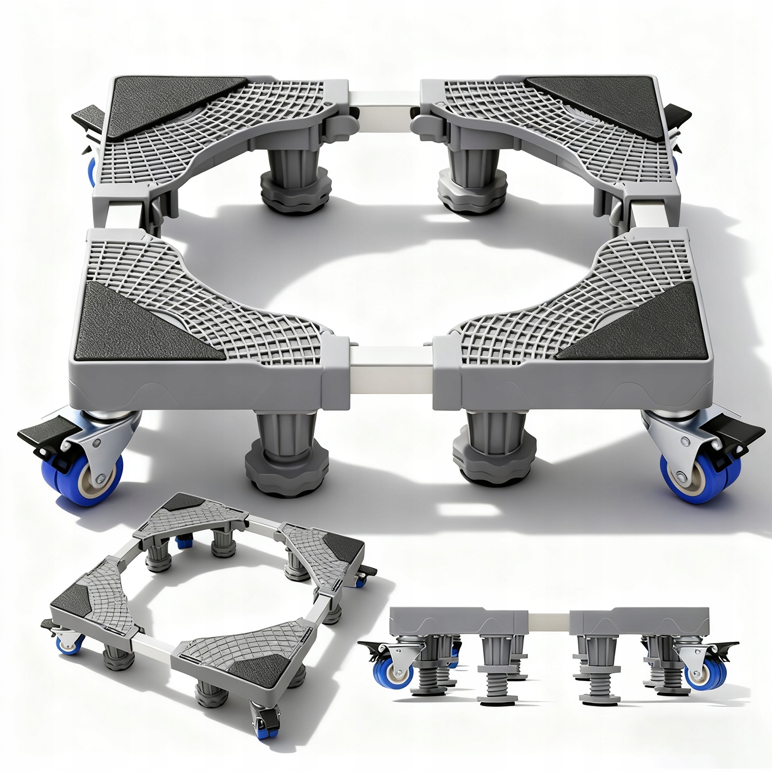 Podstawka Ruchoma 250KG Ładowność Odporny Na Wstrząsy Regulacja 42-66CM