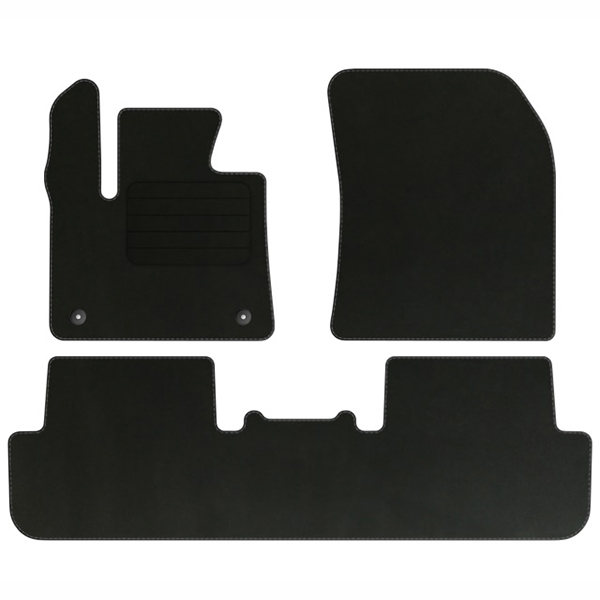 Ds DS7 Crossback Dywaniki welur grube Lux +stopery