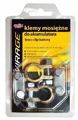 

Klemy mosiężne do akumulatora Moje Auto 93-003
