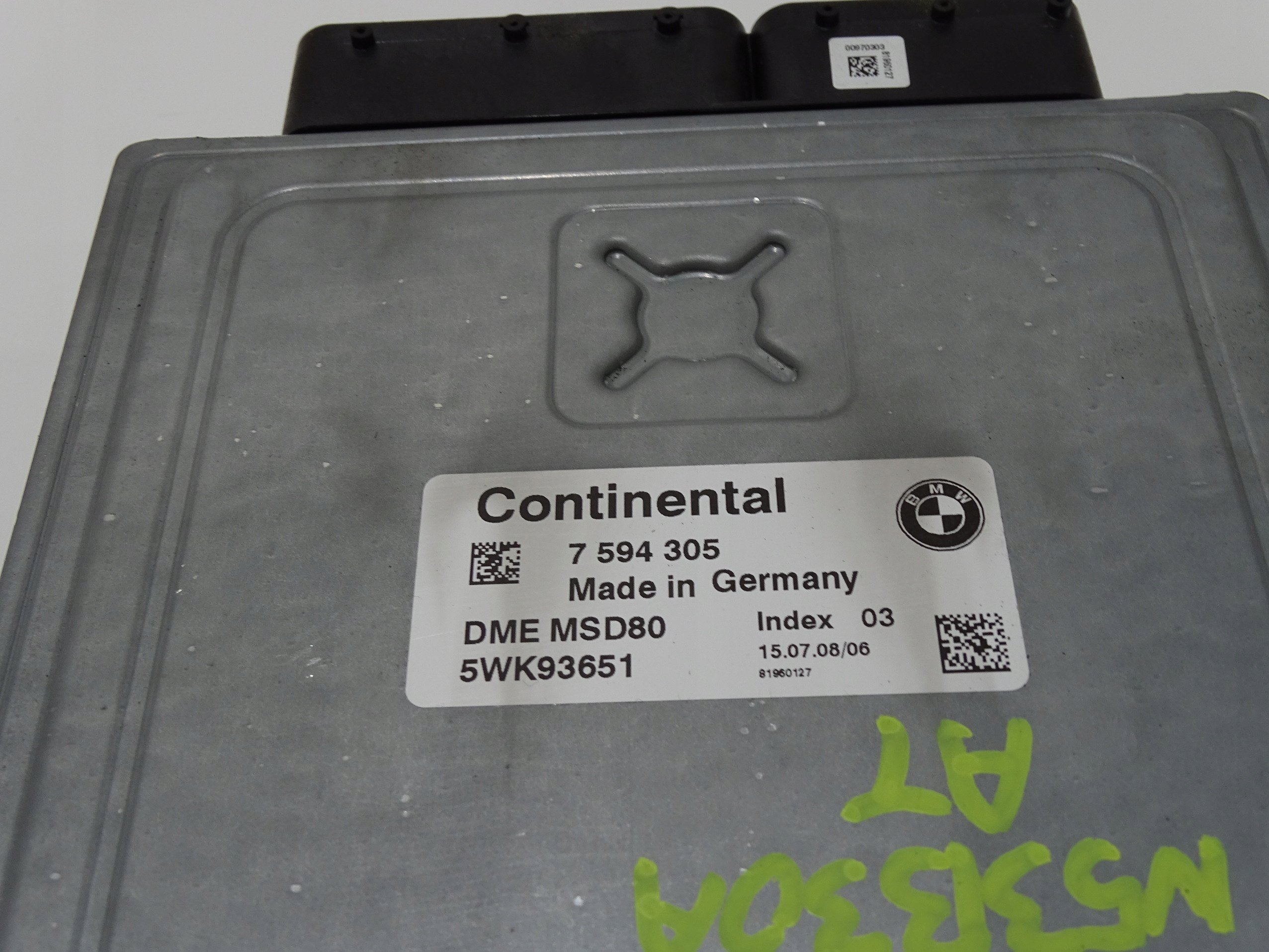 computer control unit of the engine BMW E60 E61 N53 7594305 (4642967)