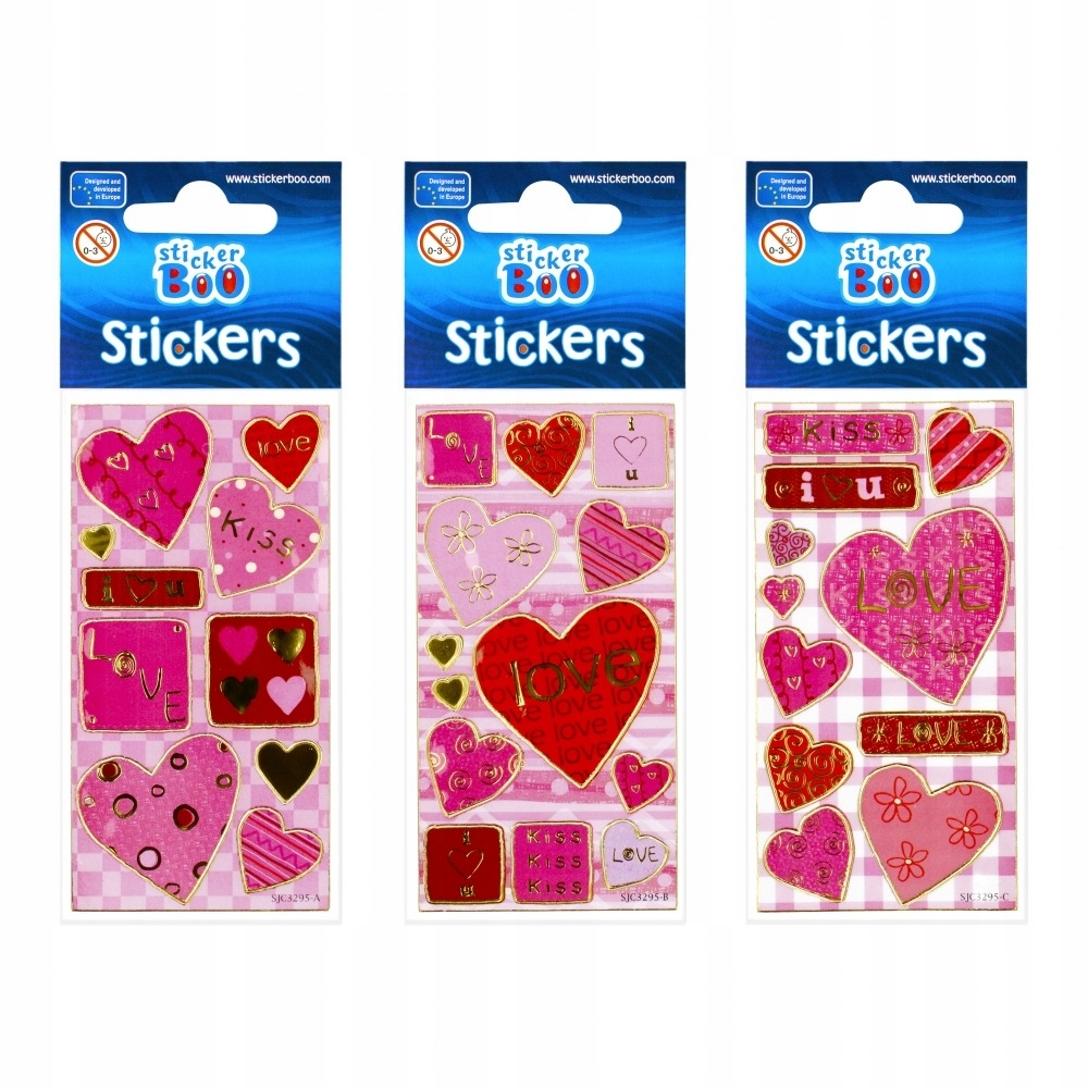 

Naklejki Serca Sticker Boo