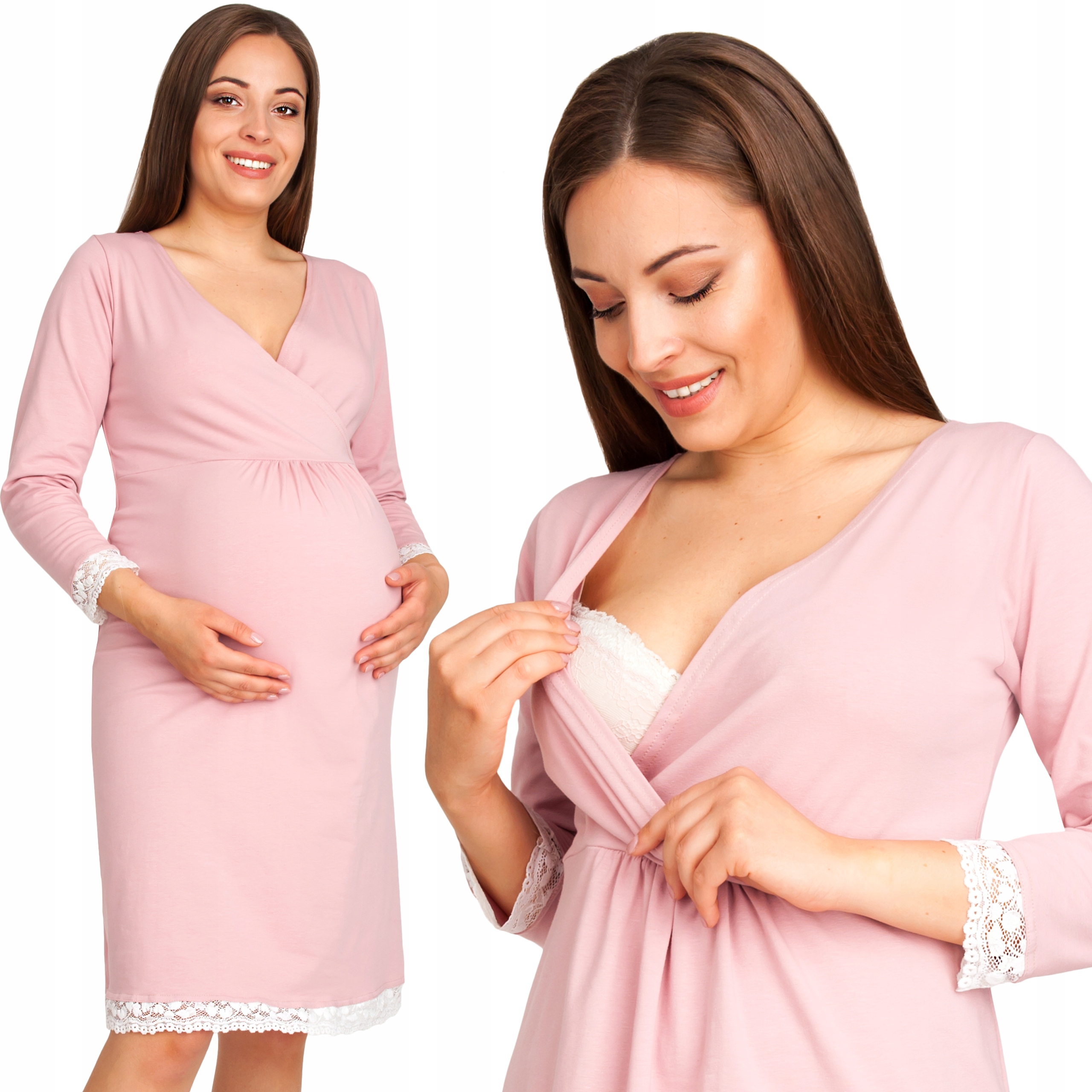 

Koszula nocna ciążowa do karmienia Emi