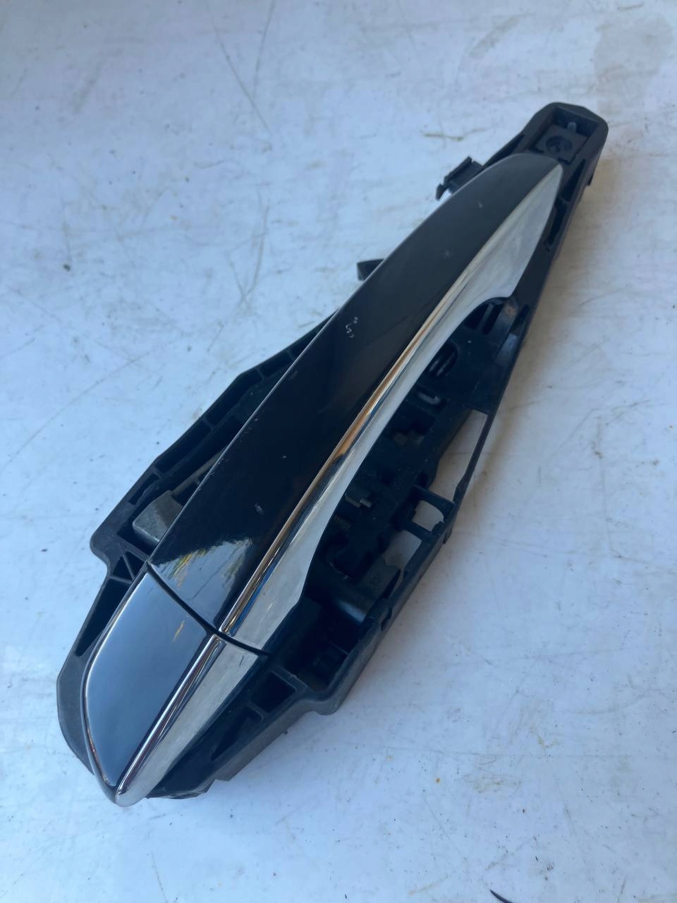 handle door left rear part CITROEN C4 PICASSO II CHROM black #31