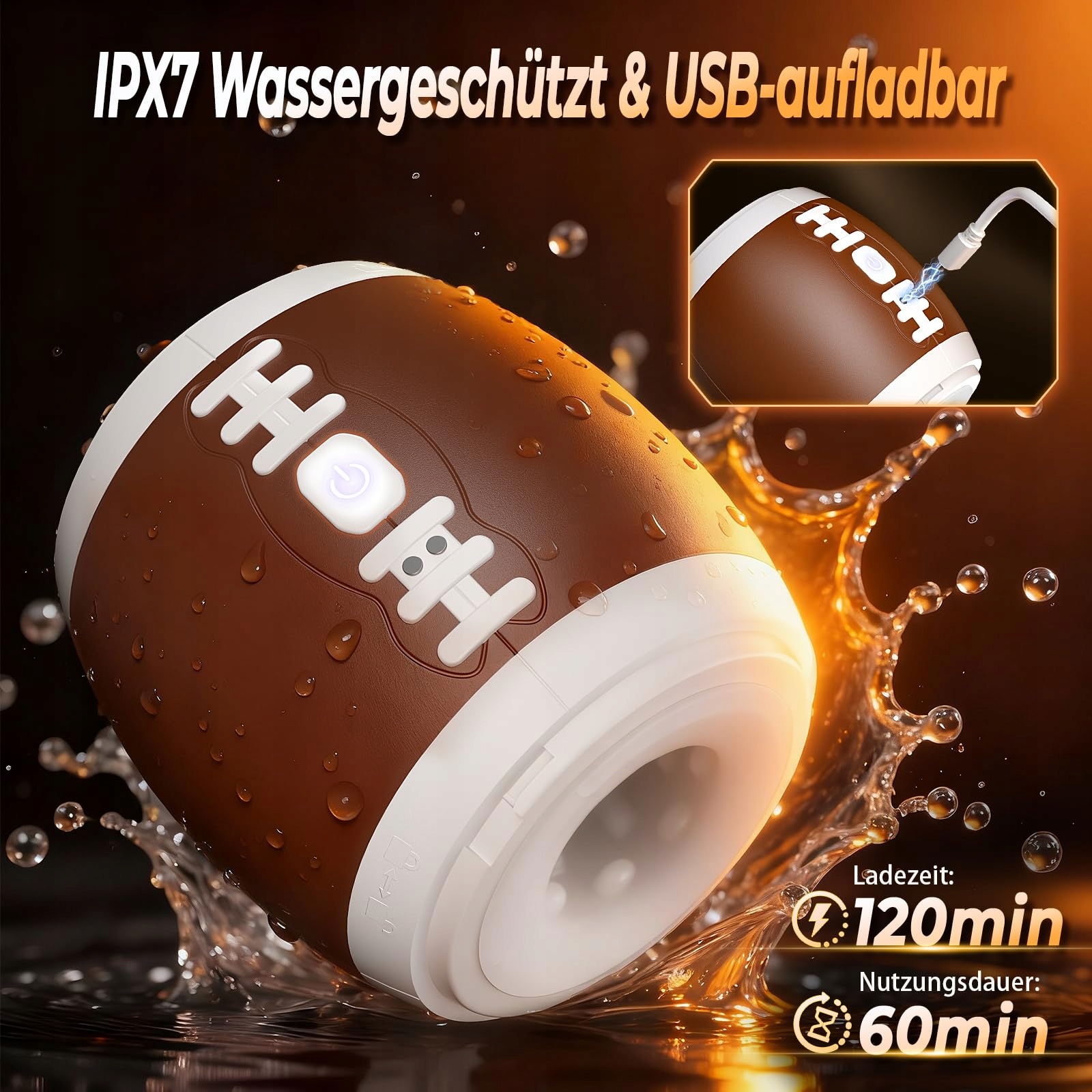POCKET PUSSY Masturbator Dla Mężczyzn Z 12 Trybami Wibracji — miniatura 6