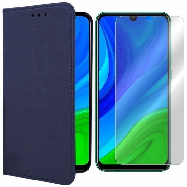 

Etui Do Huawei P Smart 2020 Pokrowiec Skóra +szkło