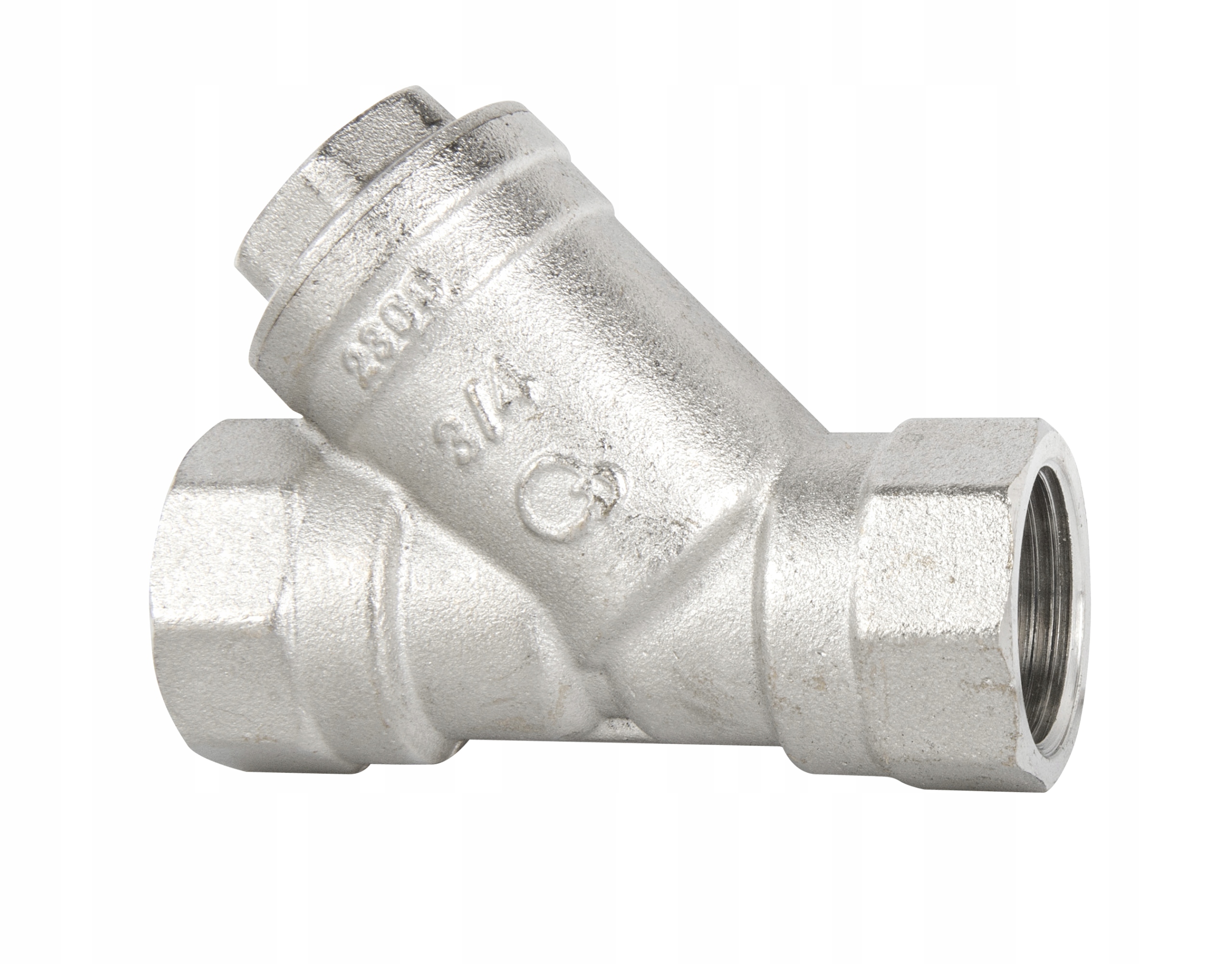 

230015 Filtr Skośny Mosiężny Do Gazu 1/2