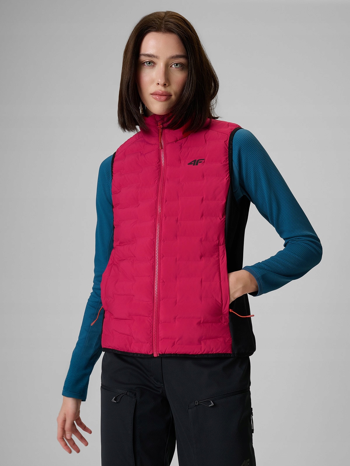 4F Vesta Růžový Slim Lehká Sbalitelná XL