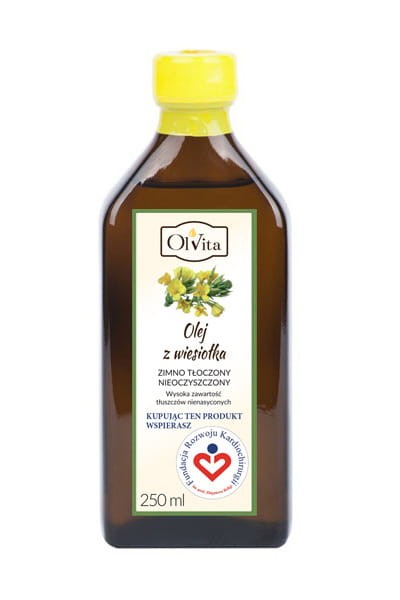 Olej z pupalky lisovaný za studena 250 ml Olvita