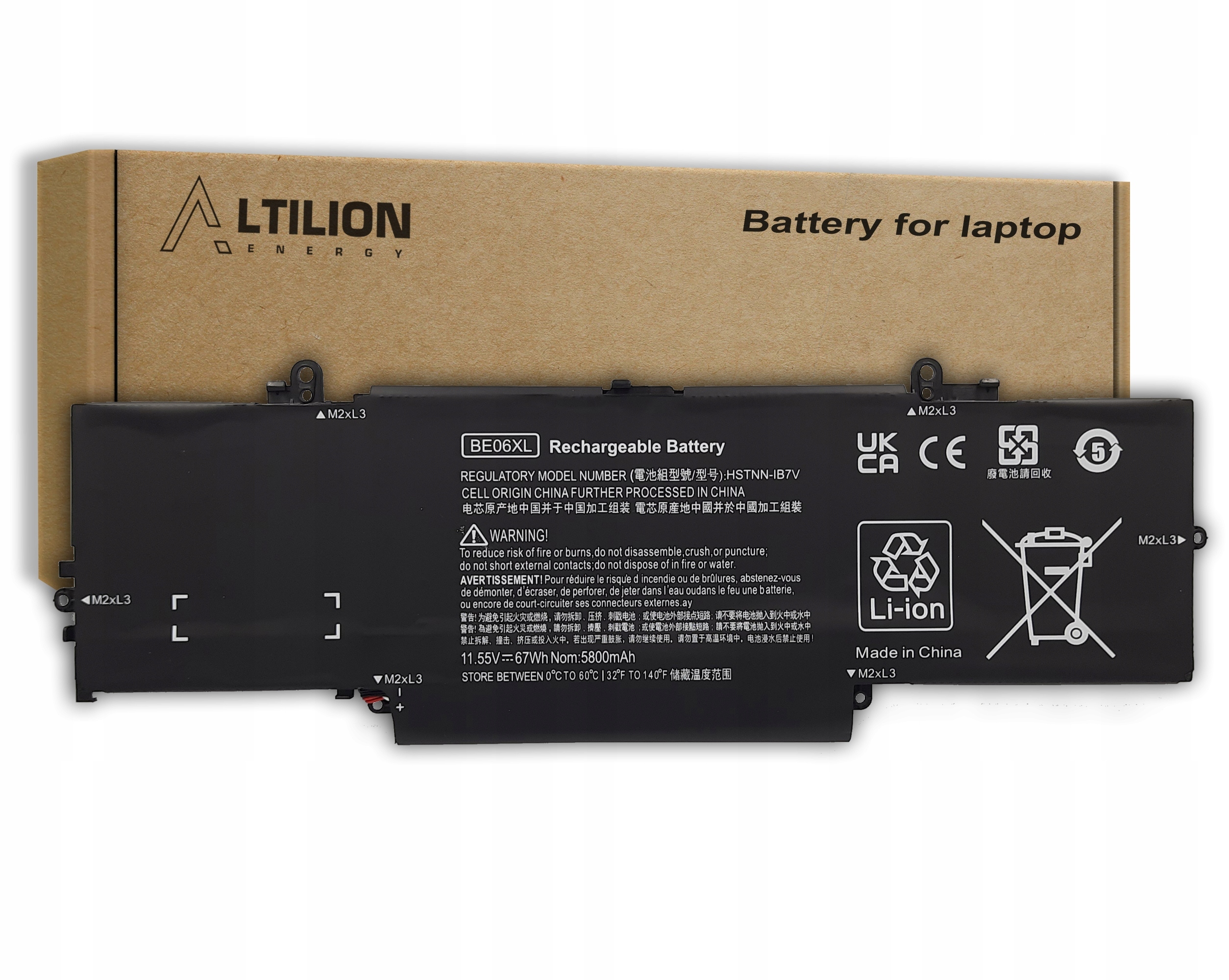 Baterie Altilion Energy BE06XL kompatibilní s Hp