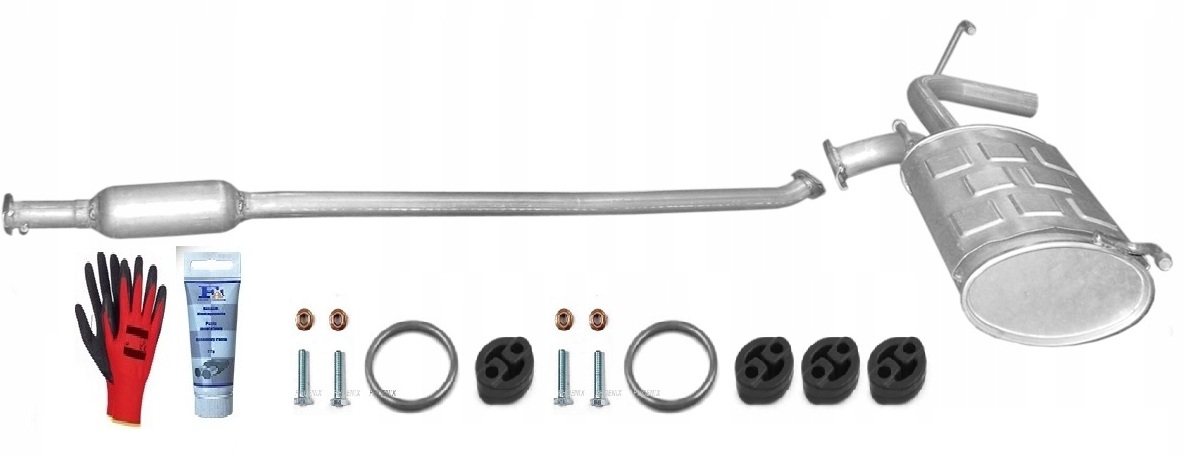 Subaru Justy 1.3i 4x4 (1996-2004) Tlumič Koncový 5 Dveří+bonus