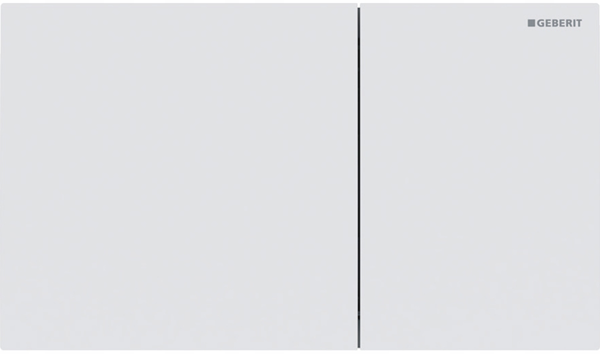 Kovové tlačítko Geberit Sigma70 bílý mat 115.622.JT.1 pro UP320