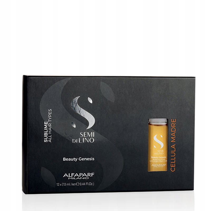 Alfaparf Semi di Lino Sublime Cellula Madre ampułki do włosów 12x13ml