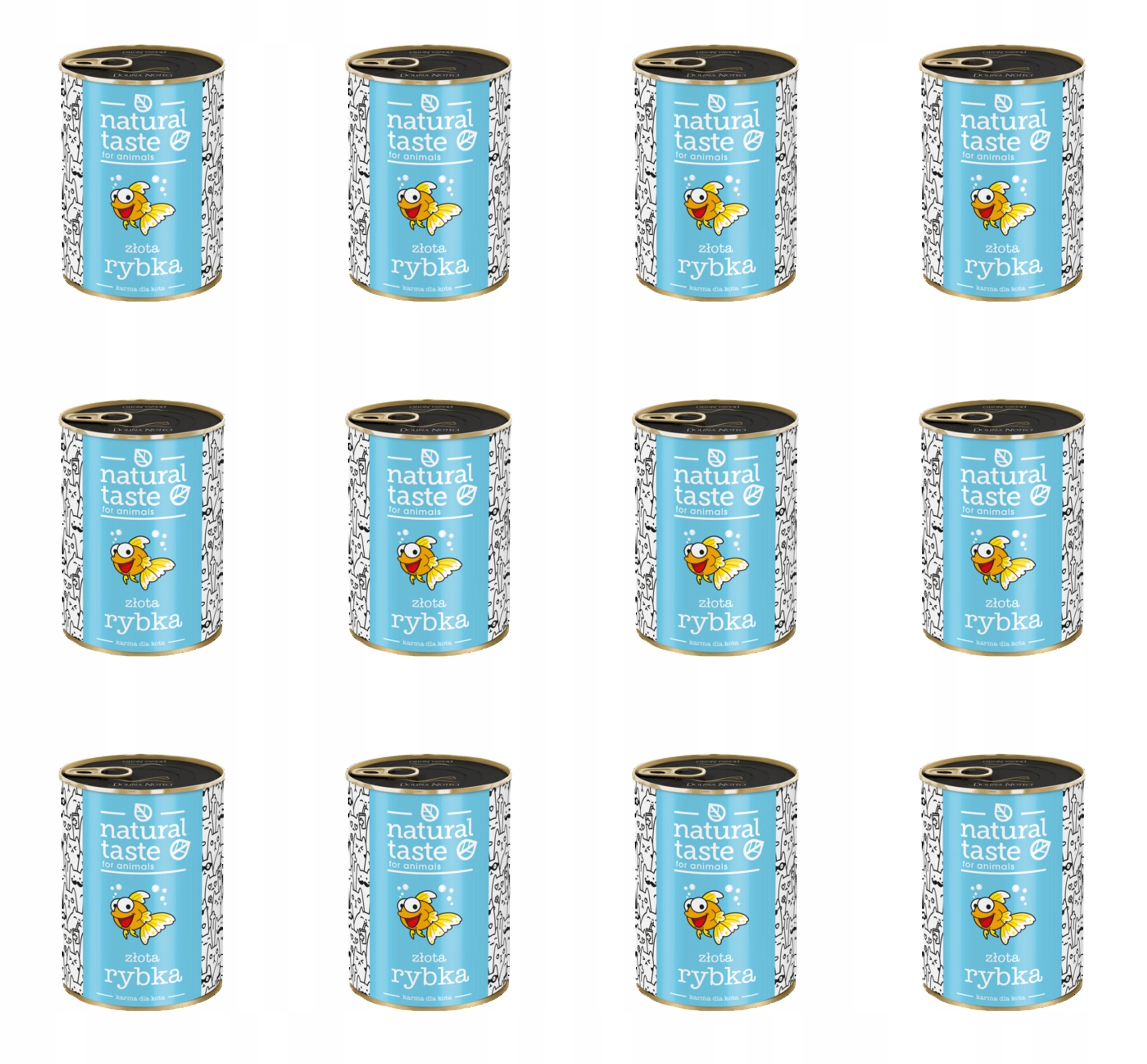 Dolina Noteci Natural Taste Zlatá rybka krmivo mokré 400 g X12