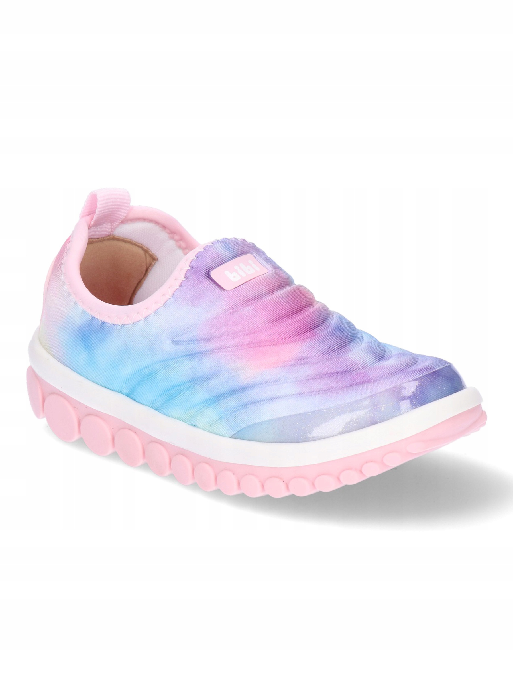 Dziewczęce buty sportowe wkładane turkusowe Bibi Shoes, rozmiar 27