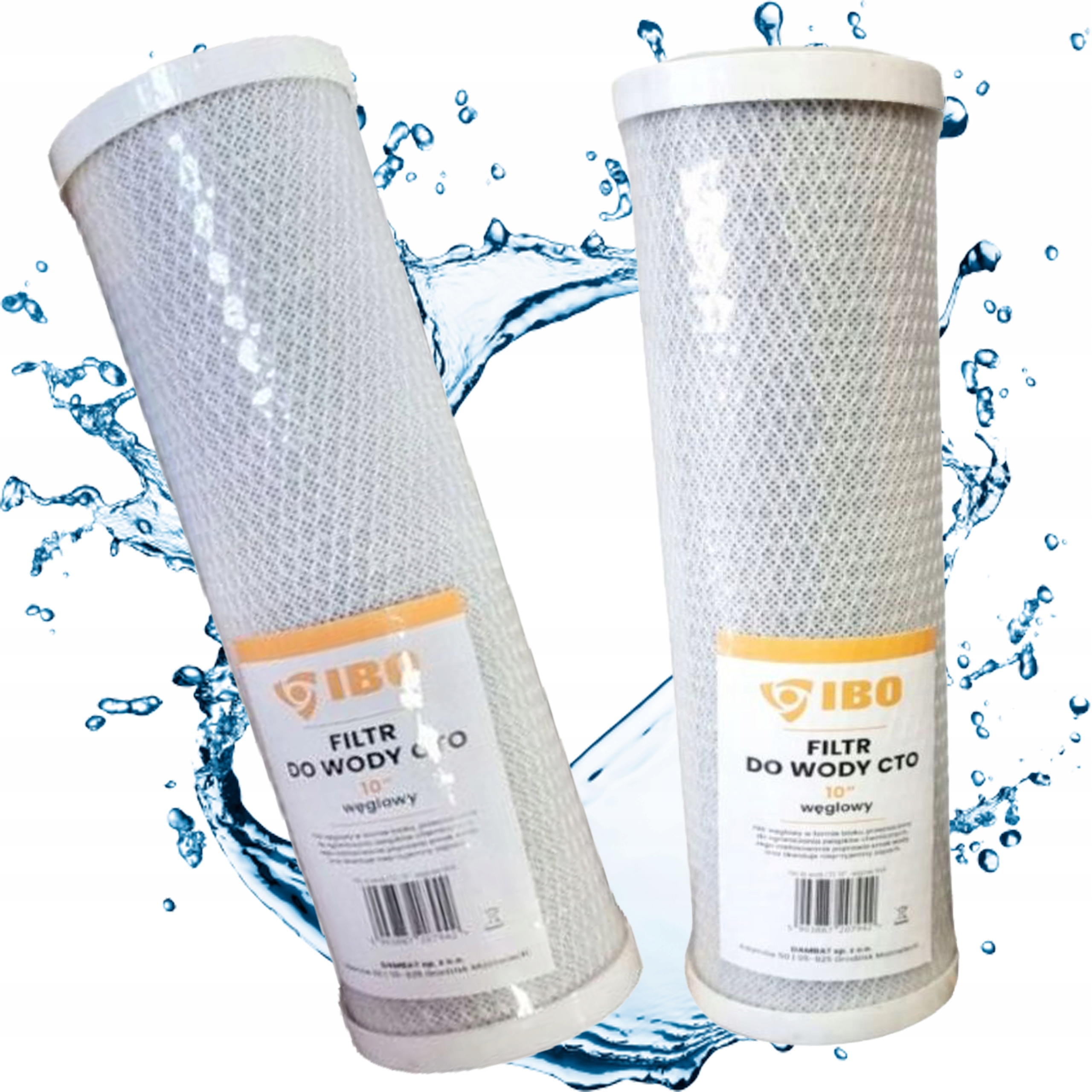 FILTR WODY IBO WKŁAD 10 cali BLOK WĘGLOWY - 1szt.