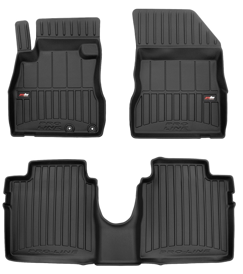 Gumové autokoberce Nissan Note 2 2012-2017 3D vaničky