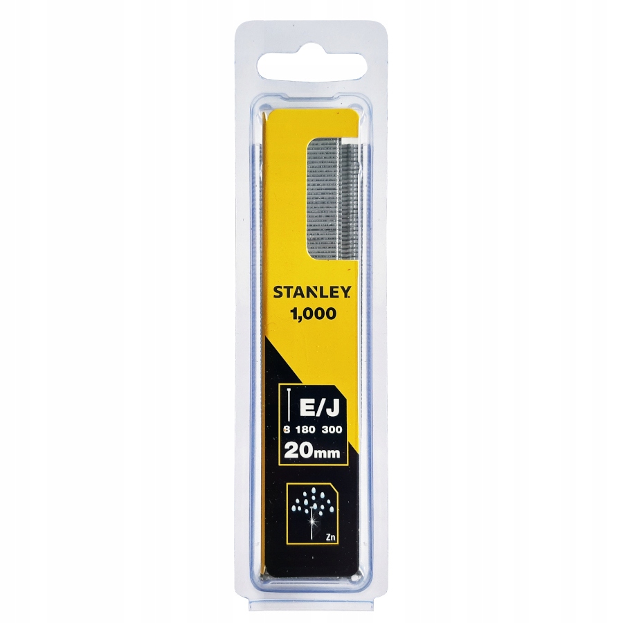 Gwoździe typ J do zszywacza 20mm Stanley SWKBN075T Kod producenta BN075T1