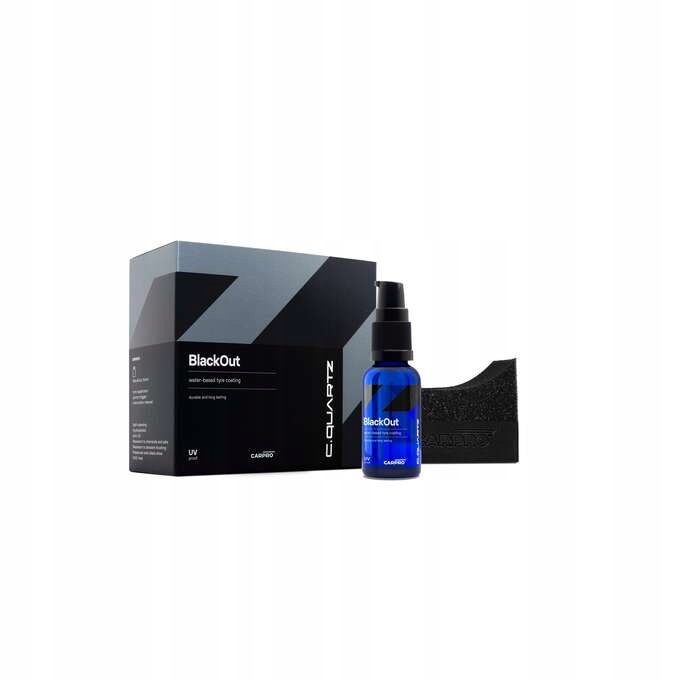 CarPro CQuartz BlackOut 100ml - powłoka do opon