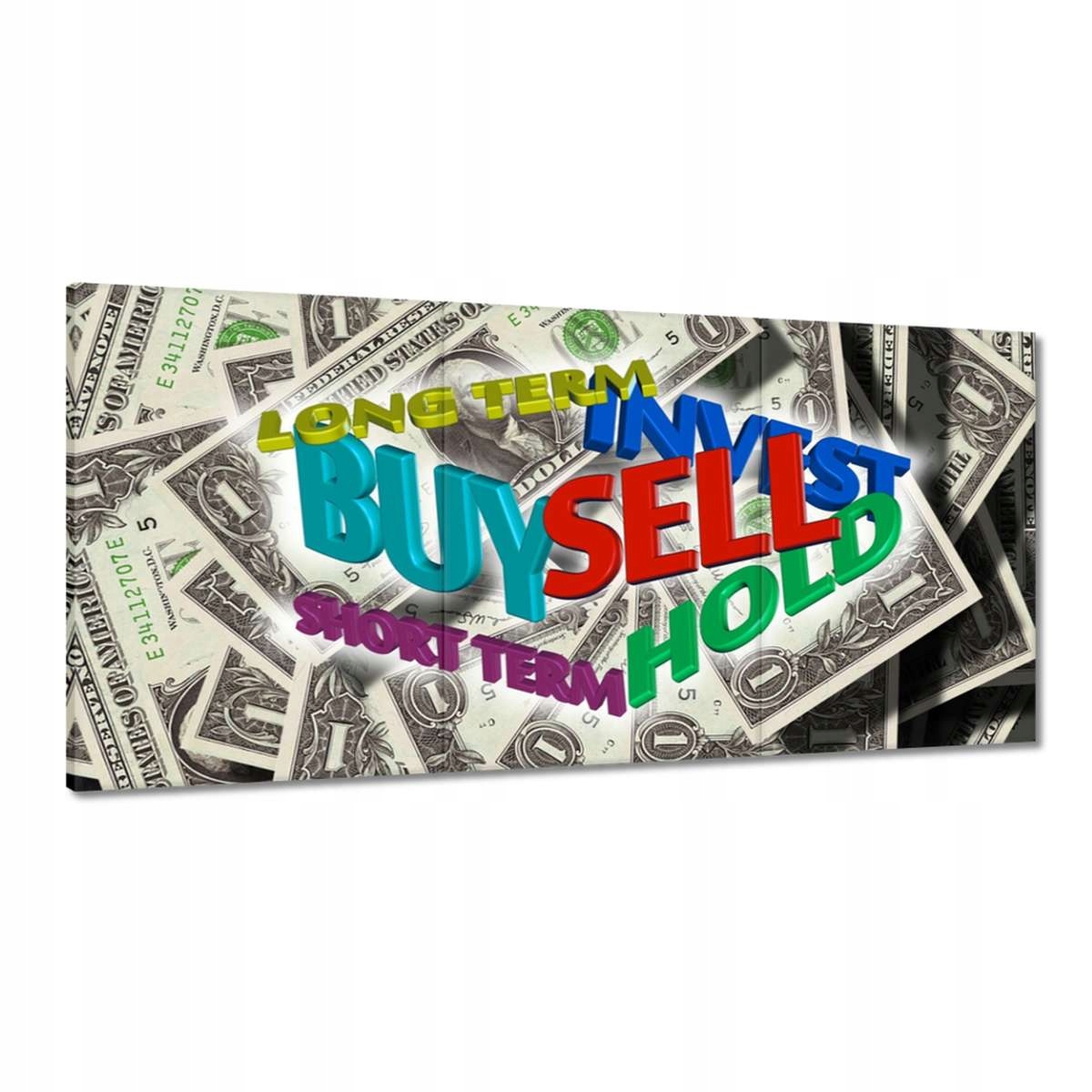 Obrazy 180x90 Finančné investície