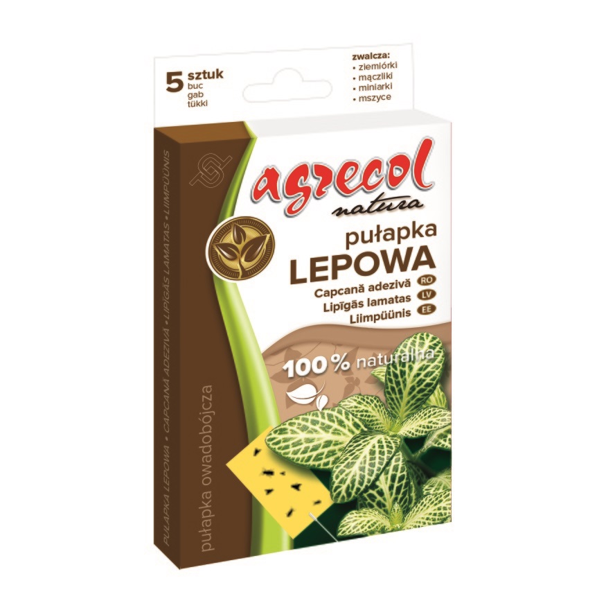 

Pułapka lepowa 5 sztuk Agrecol Natura