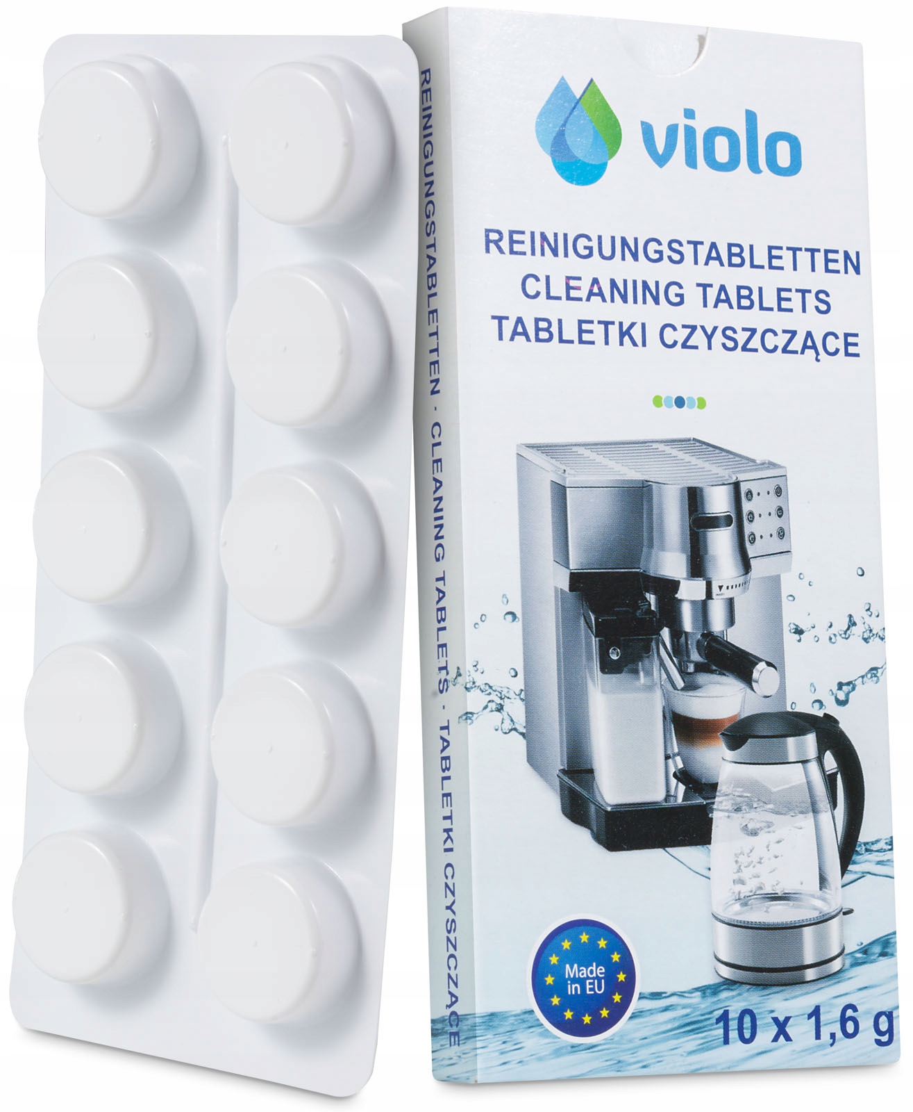 

Tabletki do czyszczenia ekspresu 10 szt
