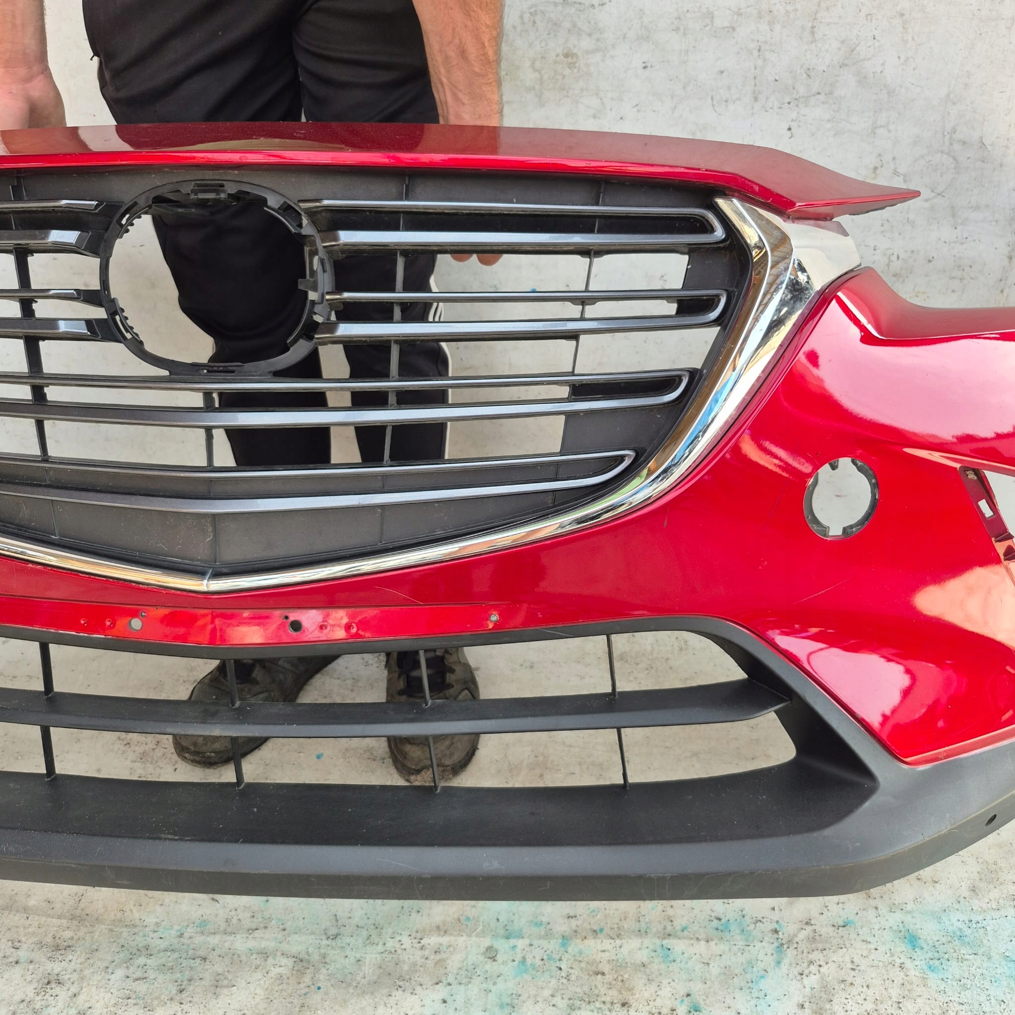 MAZDA CX3 CX-3 LIFT 18- bumper front front grill DK8A-50031