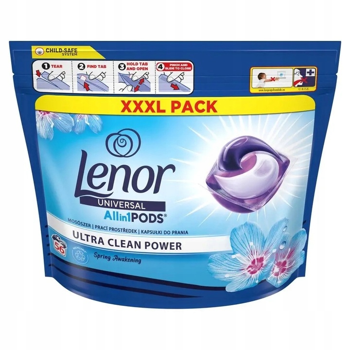 

Lenor Pods Kapsułki Do Prania Spring 56 szt. XXL