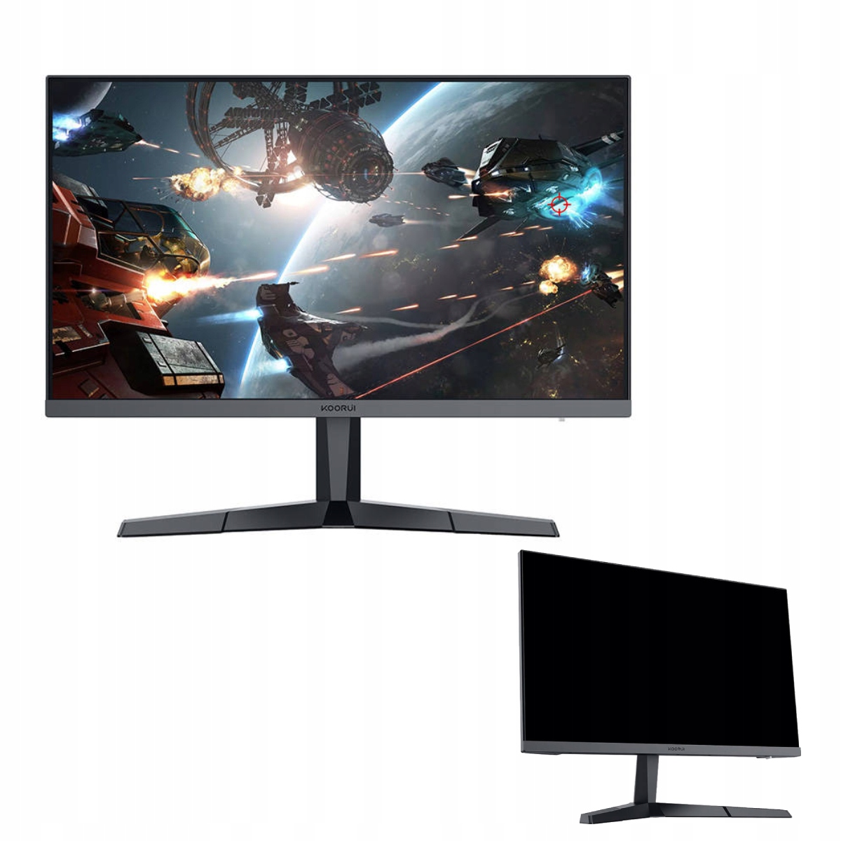 KOORUI 24インチ IPS ゲーミングモニター  KR-24E3 Amazon.co.jp: KOORUI 24インチ ゲーミングモニター 24E3 ゲーム