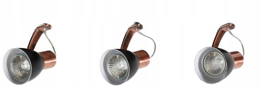 Stropná lampa Candellux Markus čierna