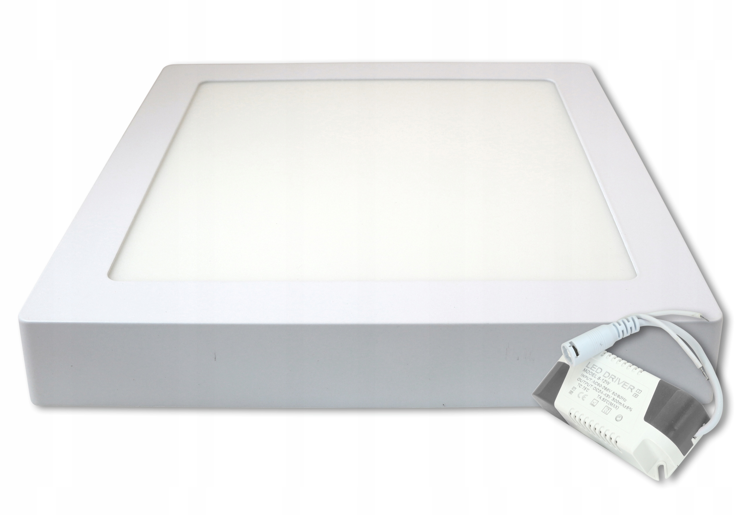 

Panel Led Natynkowy plafon sufitowy 18W Kwadratowy