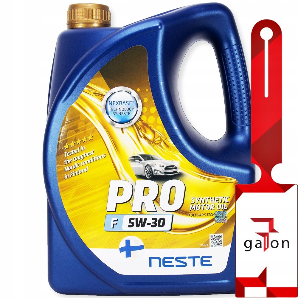 

Neste Pro F 5W30 4L (city standard 5w30)