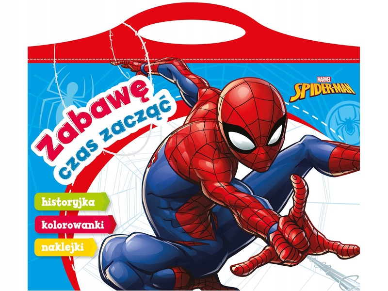 

Książka Marvel Spider-Man Zabawę czas zacząć