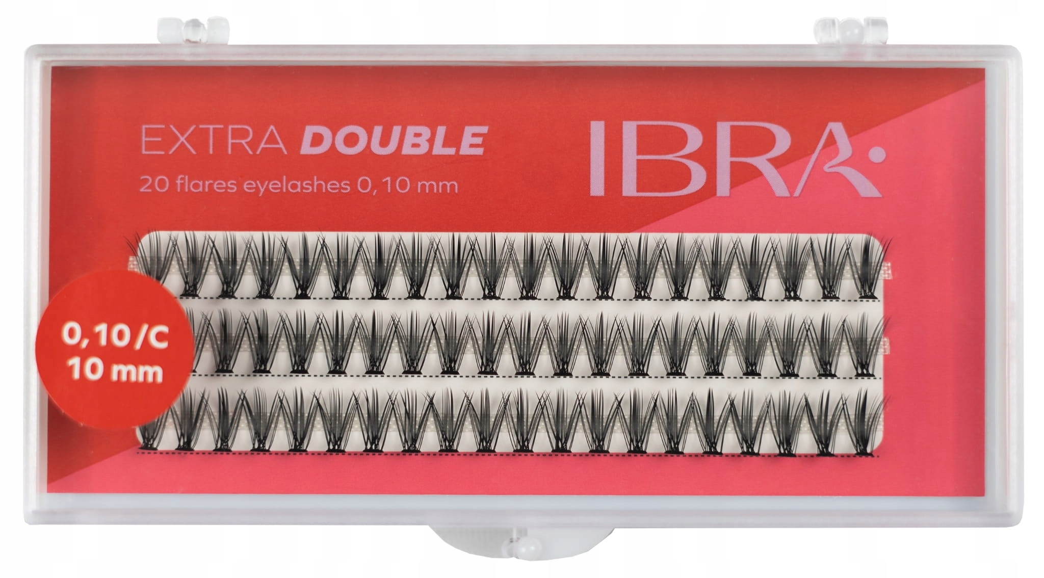 

Ibra Extra Double Kępki sztucznych rzęs 10 mm