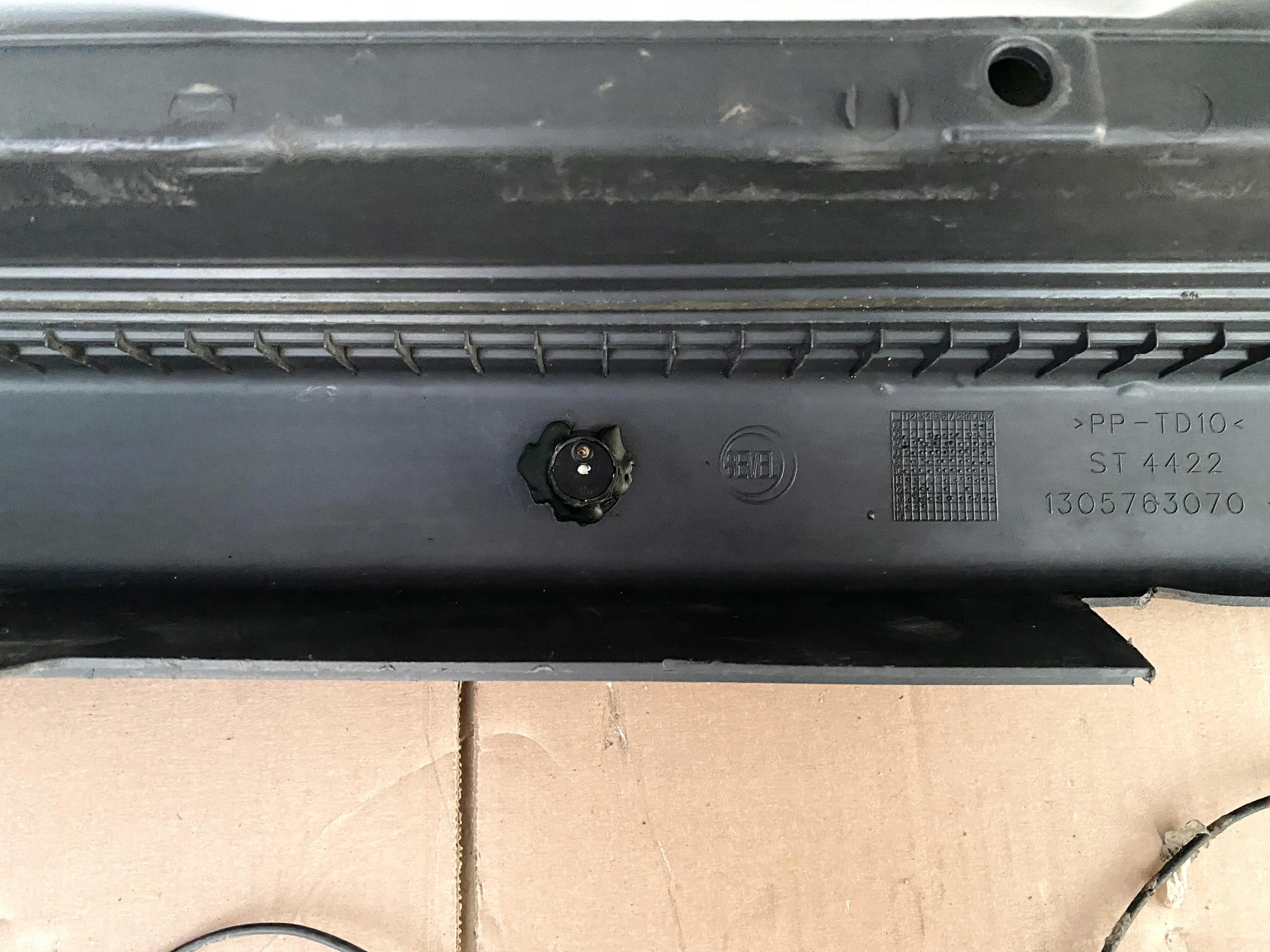 DUCATO BOXER JUMPER 06- bumper rear STOPIEN rear part 1305763070