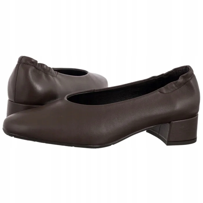 Dámské kožené boty Boty Ryłko Hnědé D3NM2___ _9RM Brown