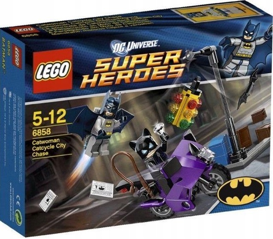 Lego Heroes 6858 Ucieczka Kobiety Kot DC