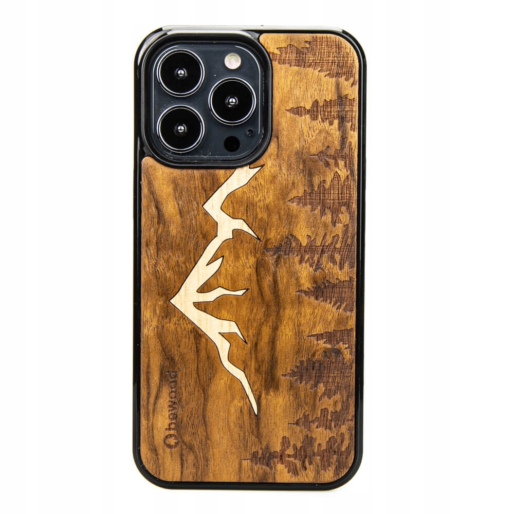 Pouzdro Bewood pro iPhone 13 Pro Hory Imbuia